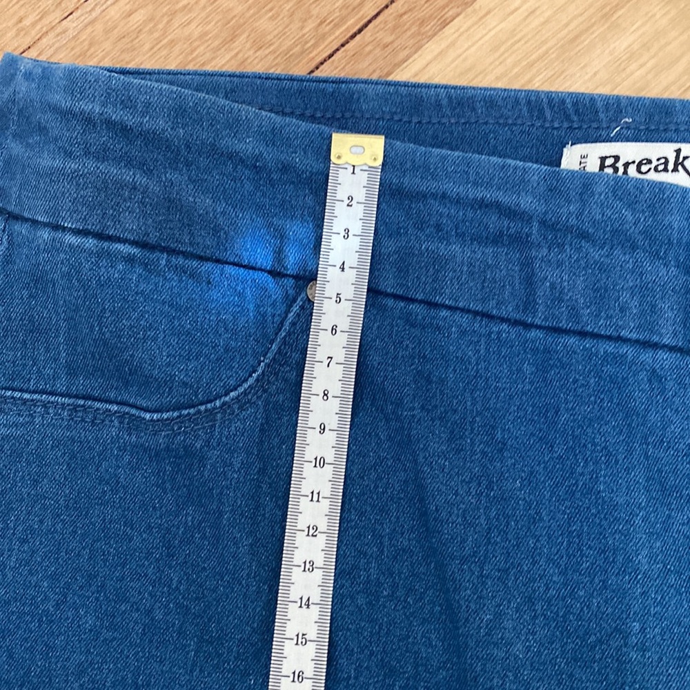Breakers - Blue Mid Rise Straight Leg Jeans - Size 14 - Picture 5 of 9